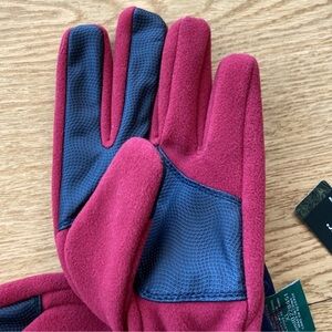 LLBEAN NEW, Men’s XL, Maroon-ish Fleece Gloves